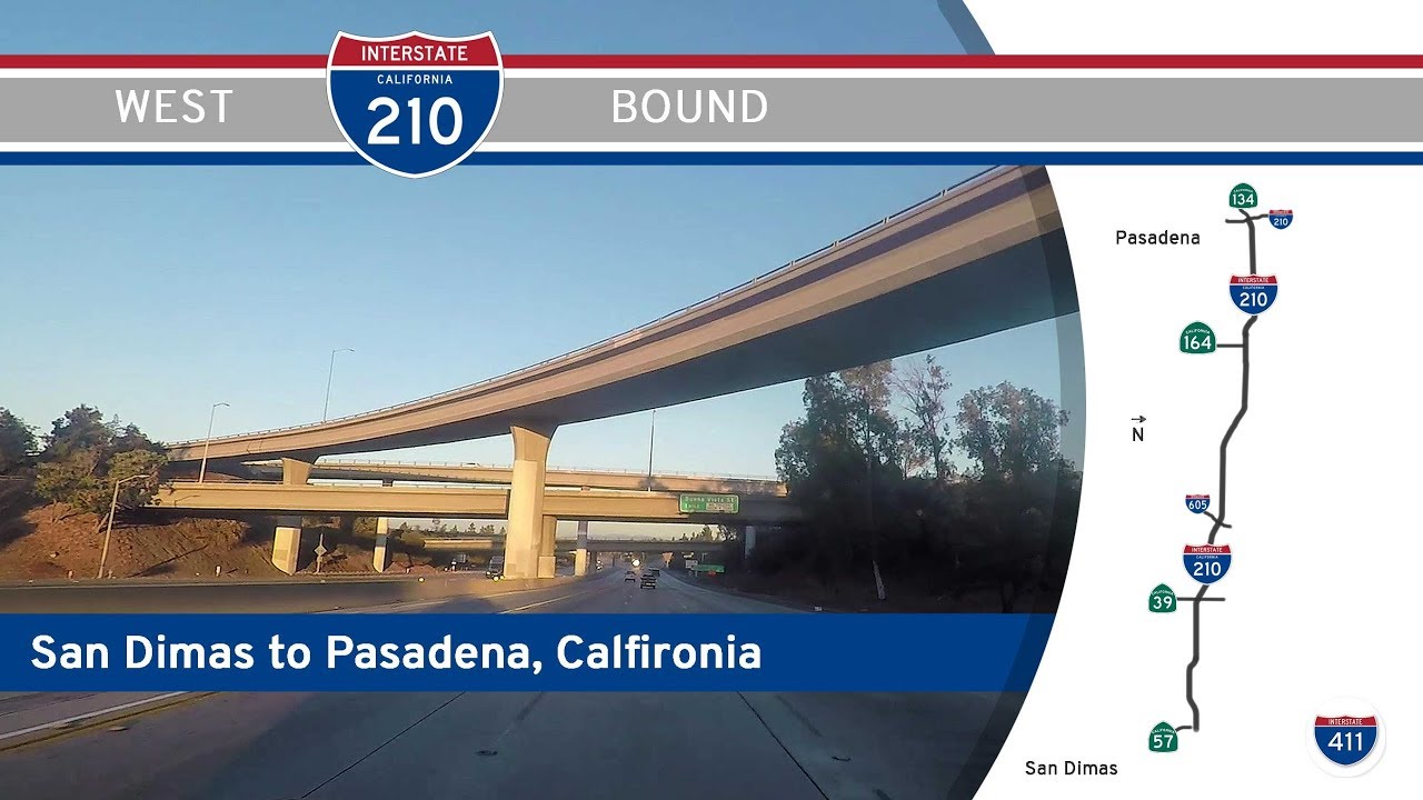 Interstate 210 - San Dimas to Pasadena - California |  Drive America