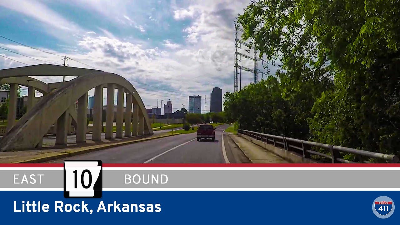 Arkansas Highway 10 - Eastbound - Little Rock  |  Drive America