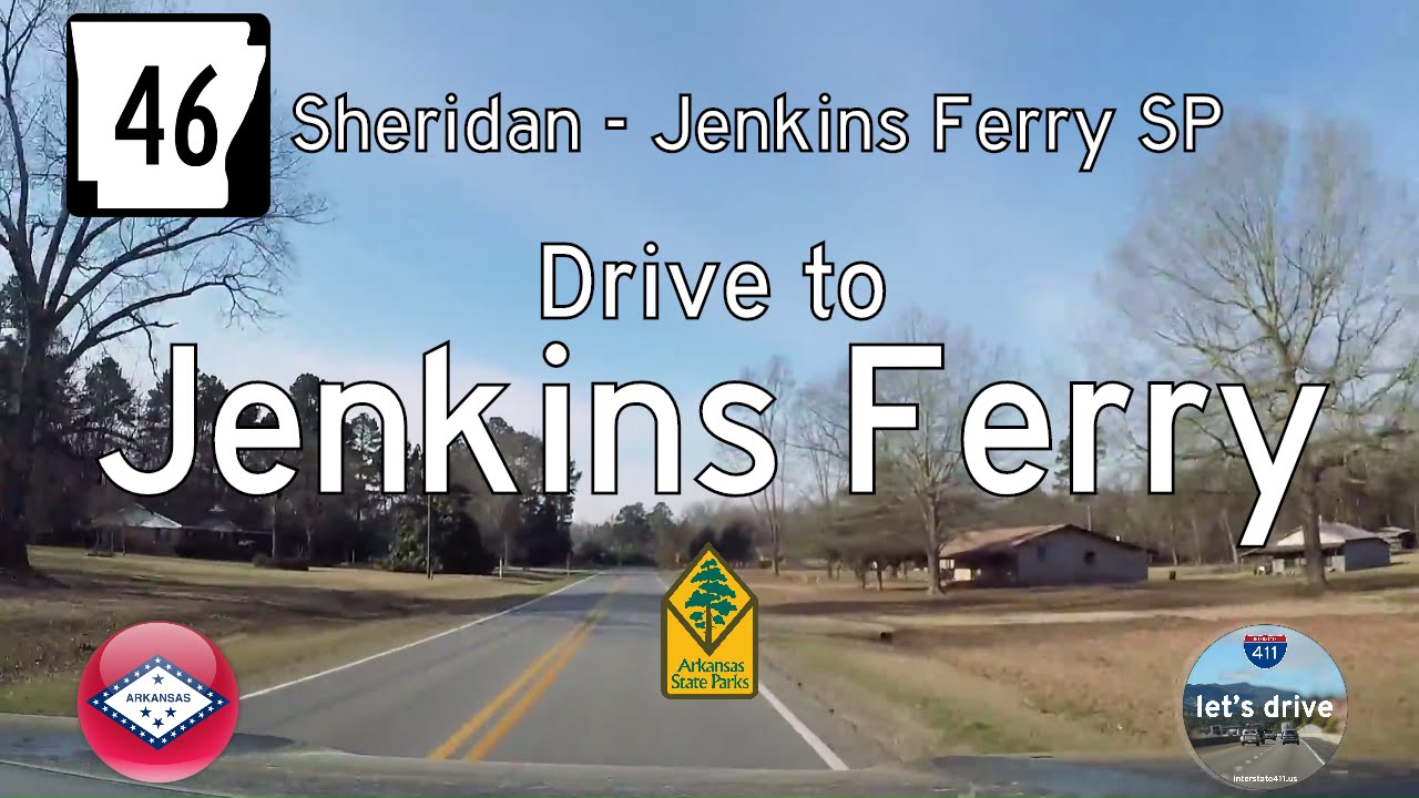 Arkansas Highway 46 - Sheridan - Jenkins Ferry State Park |  Drive America