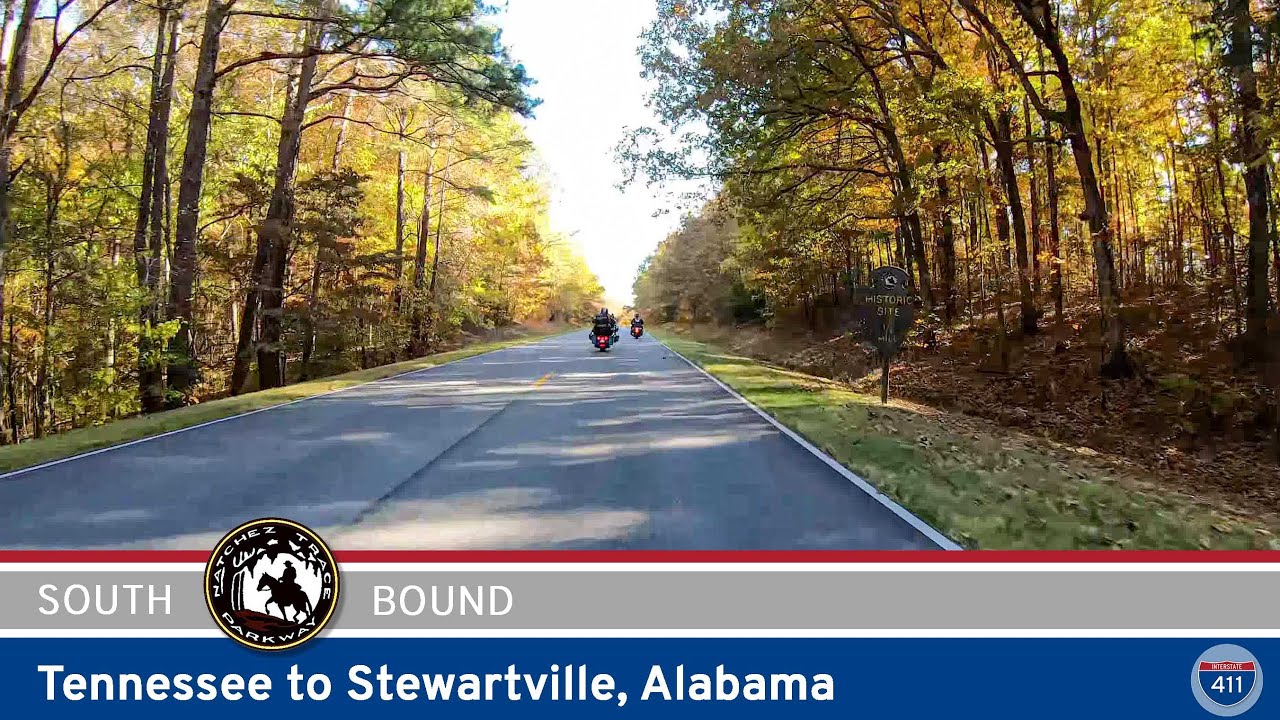 Natchez Trace Parkway: Tennessee to Stewartville - Alabama | Drive America