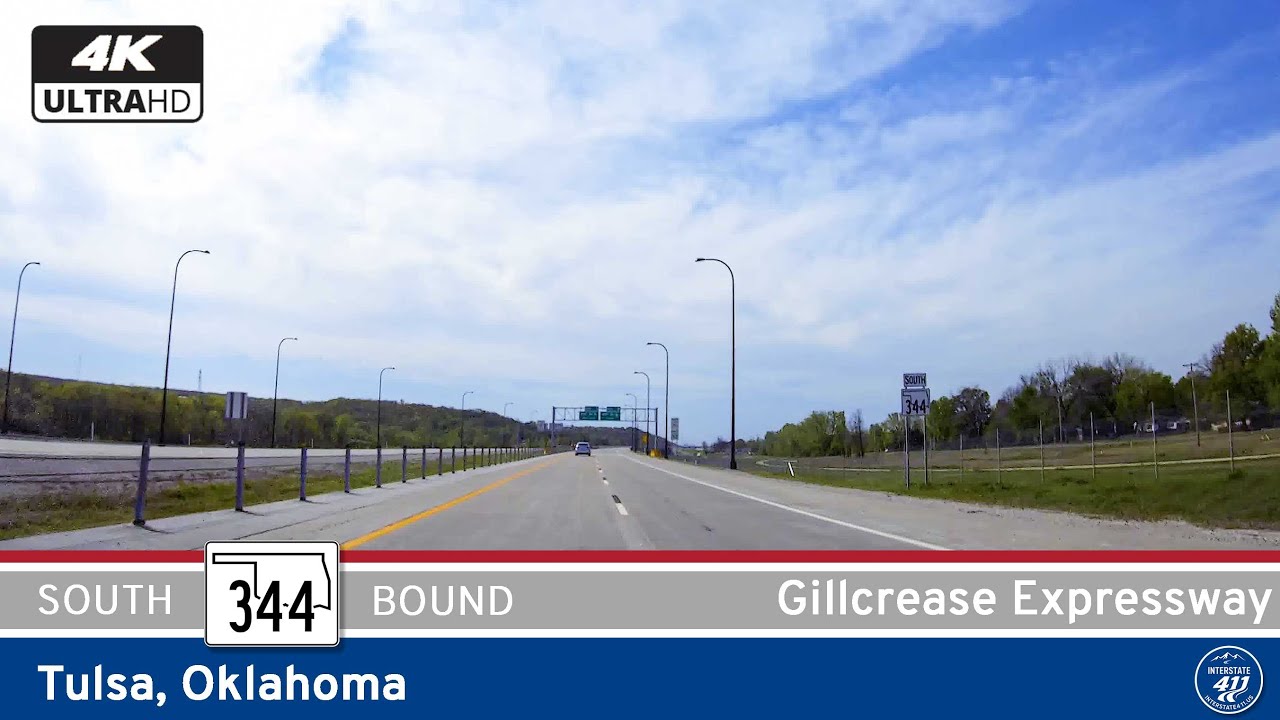 Oklahoma Highway 344: Tulsa – Gillcrease Expressway | Drive America