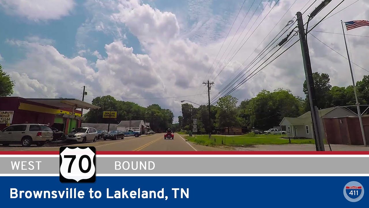 [Repost/Remastered] U.S. Route 70: Brownsville to Lakeland - Tennessee | Drive America's Highways 🚙