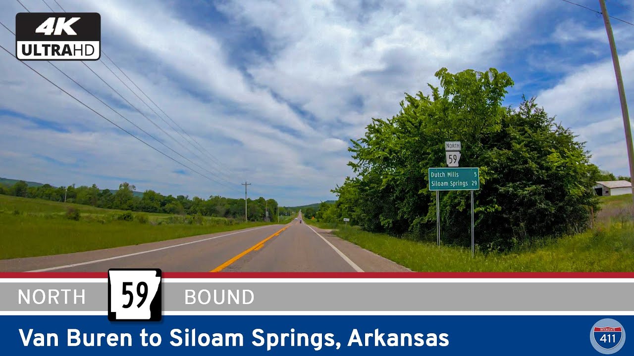 Arkansas Highway 59: Van Buren to Siloam Springs | Drive America
