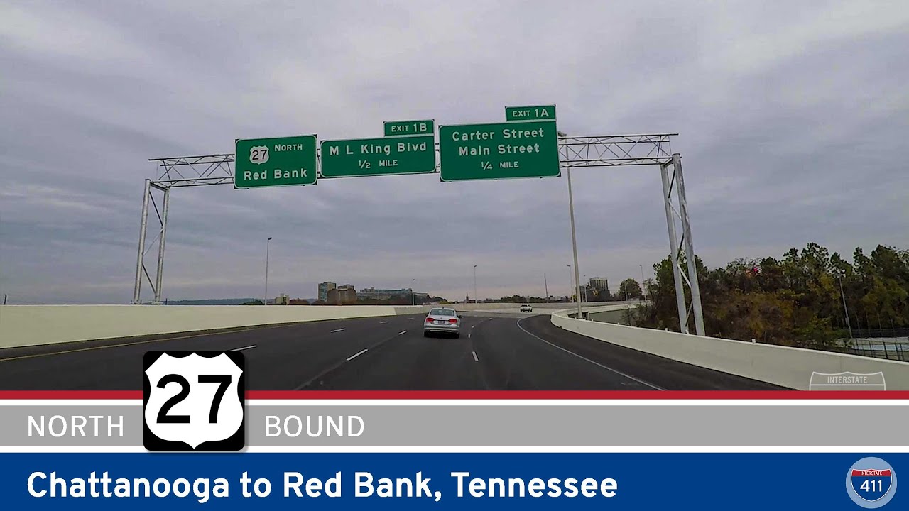 U.S. Highway 27: Chattanooga to Red Bank - Tennessee |  Drive America