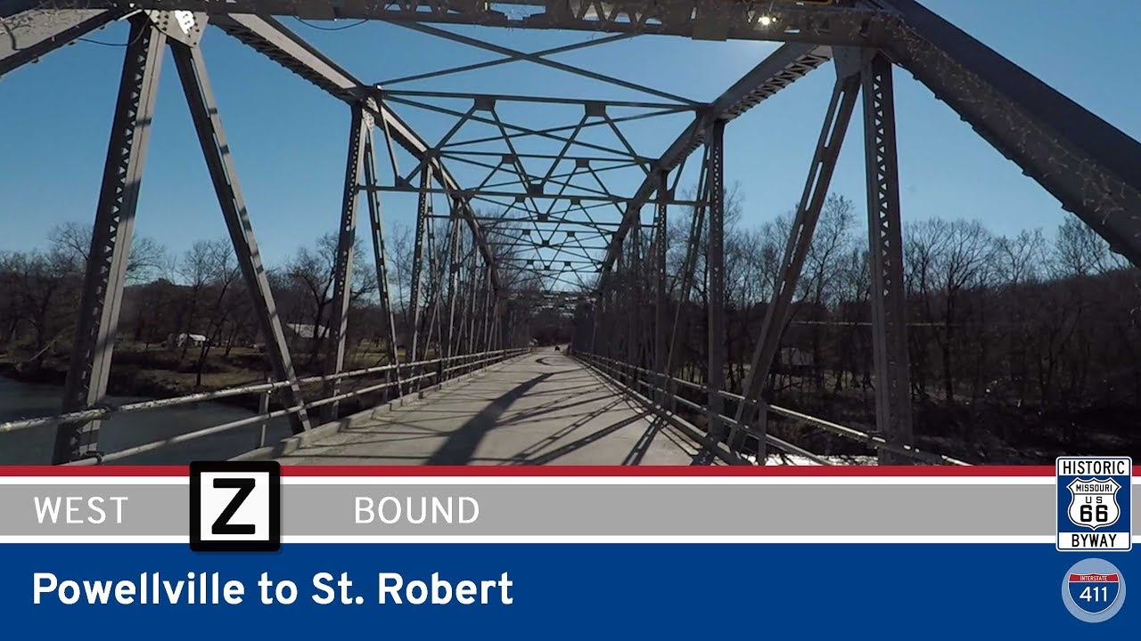 Missouri Highway Z - Powellville to St. Robert [Hooker Cut - Rt 66] |  Drive America