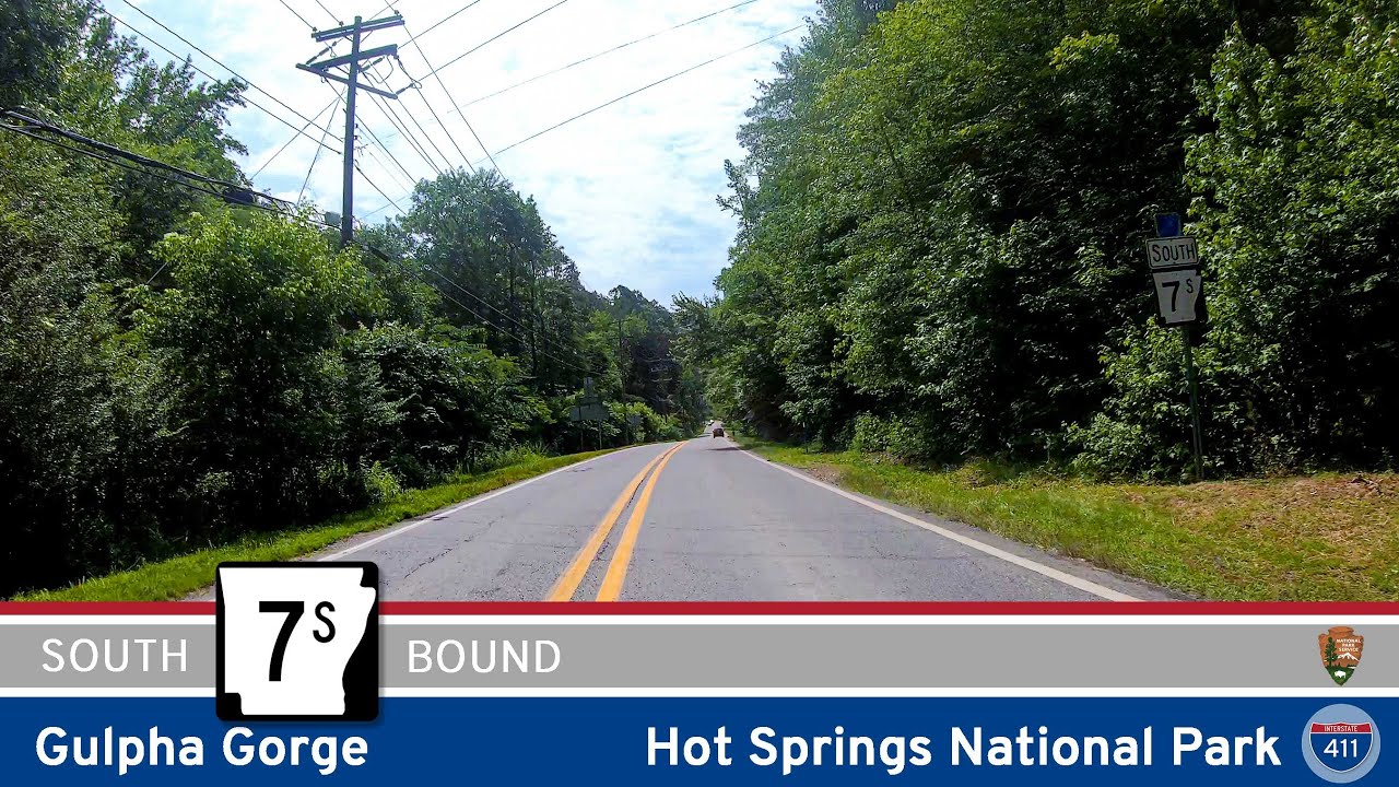 Arkansas Highway 7S: Gulpha Gorge - Hot Springs National Park | Drive America