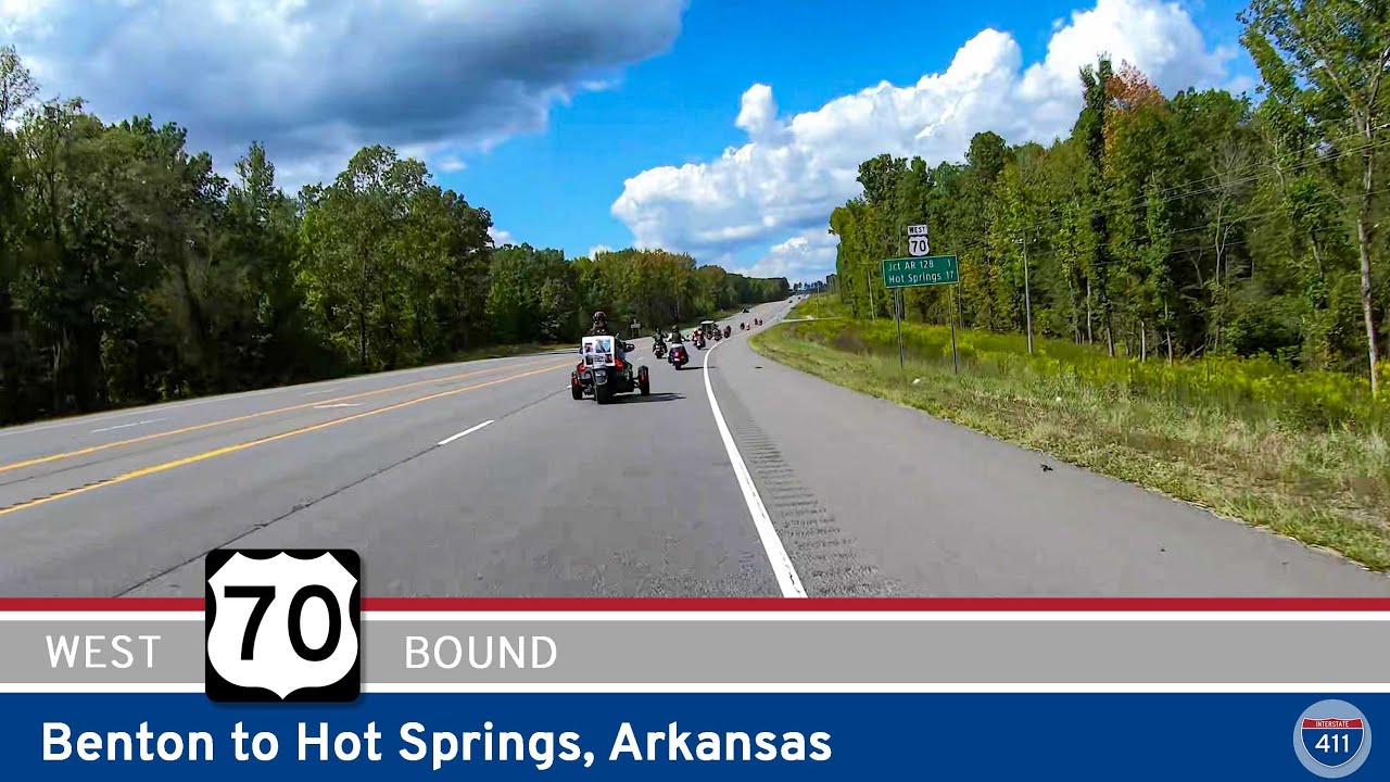 U.S. Highway 70: Benton to Hot Springs - Arkansas [Updated] |  Drive America's Highways 🚙
