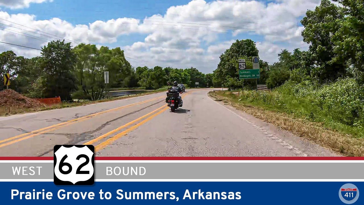 U.S. Highway 62: Prairie Grove to Summers - Arkansas |  Drive America