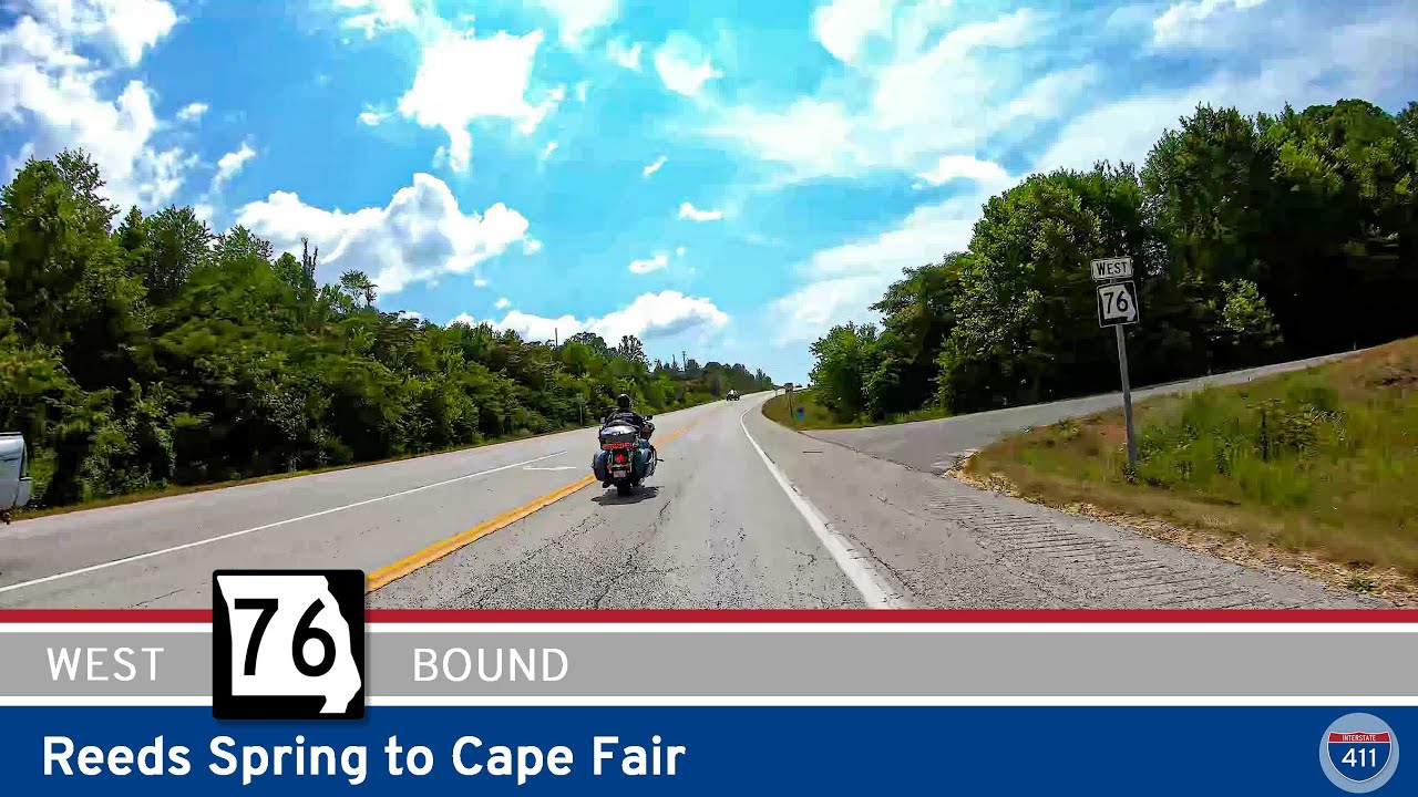 Missouri Route 76: Reeds Spring to Cape Fair | Drive America