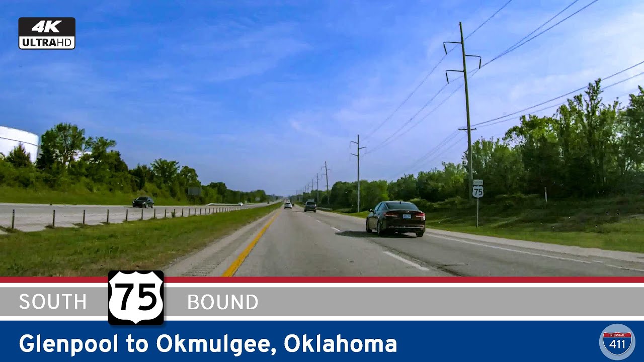 U.S. Route 75: Glenpool to Okmulgee - Oklahoma | Real Roads, Real Drives [Repost]
