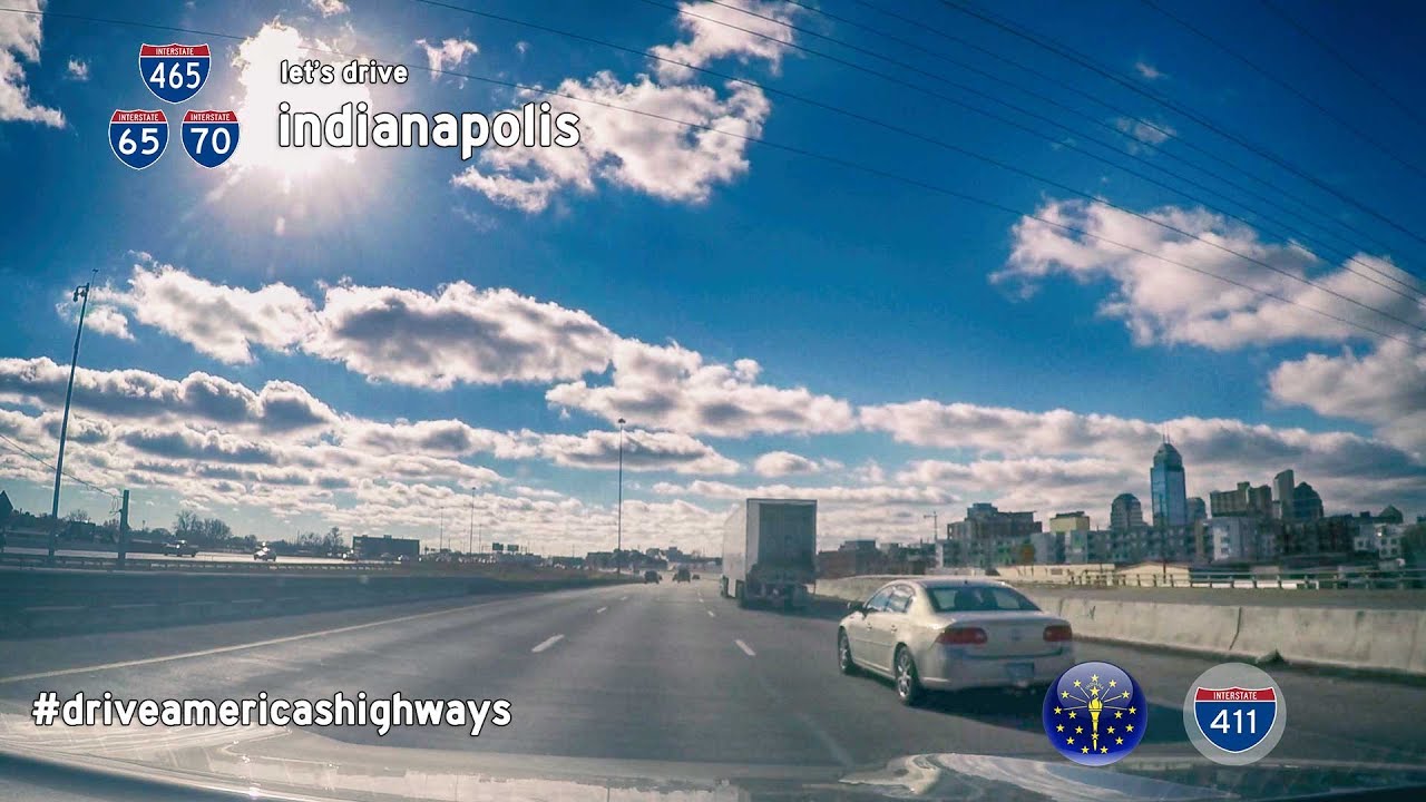 Indianapolis Interstates [ I-70W | I-65S | I-465W ] | Drive America