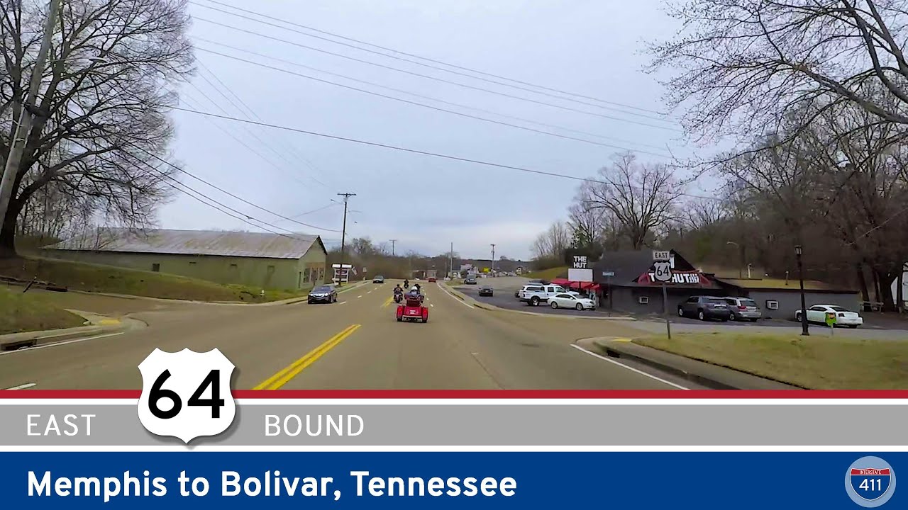 U.S. Highway 64: Memphis to Bolivar - Tennessee |  Drive America