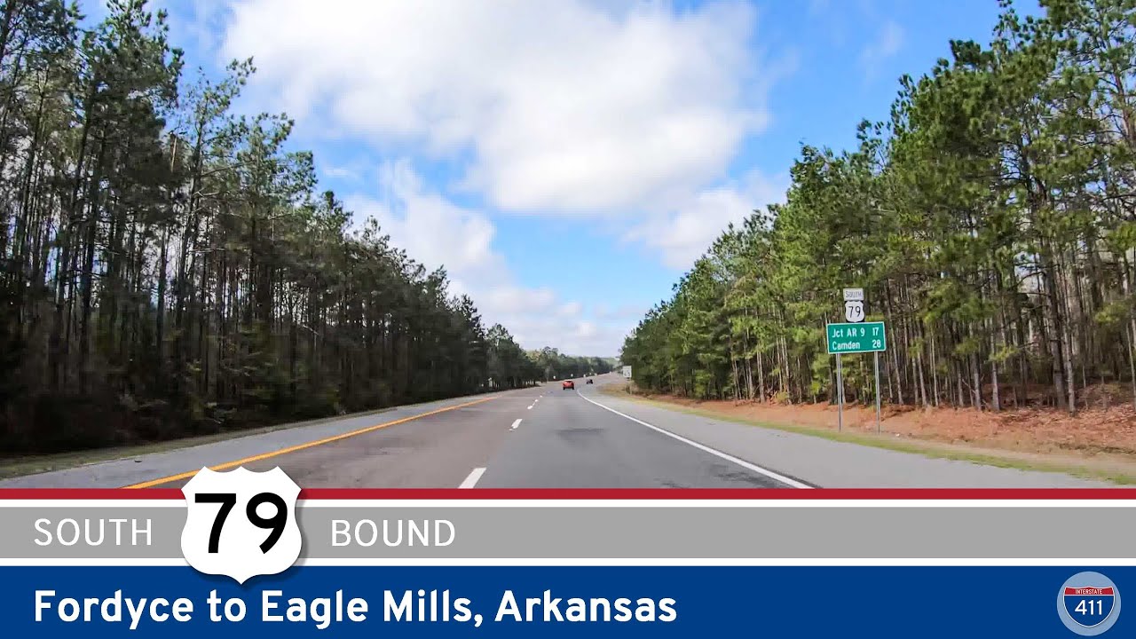 U.S. Route 79: Fordyce to Eagle Mills - Arkansas | Drive America's Highways 🚙