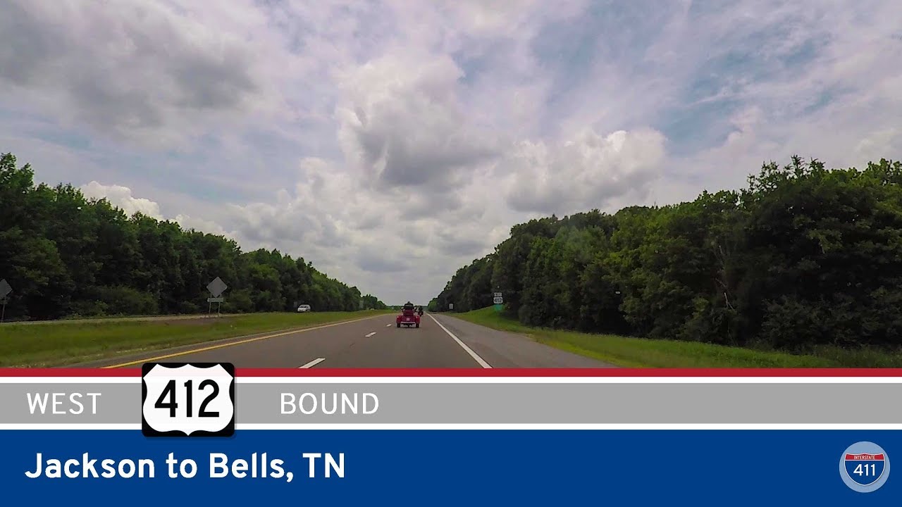 US Highway 412 - Jackson to Bells - Tennessee |  Drive America