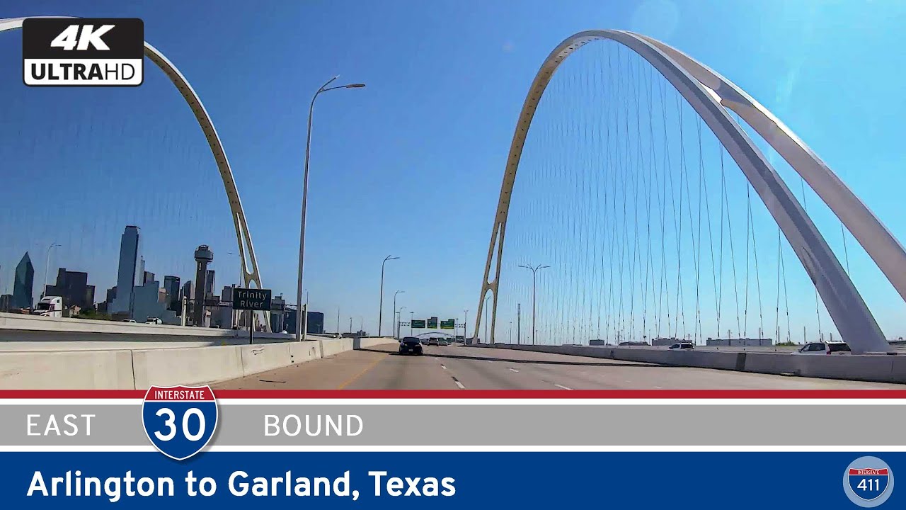 Interstate 30: Arlington to Garland Through Dallas – Texas | Real Roads, Real Drives [Repost]