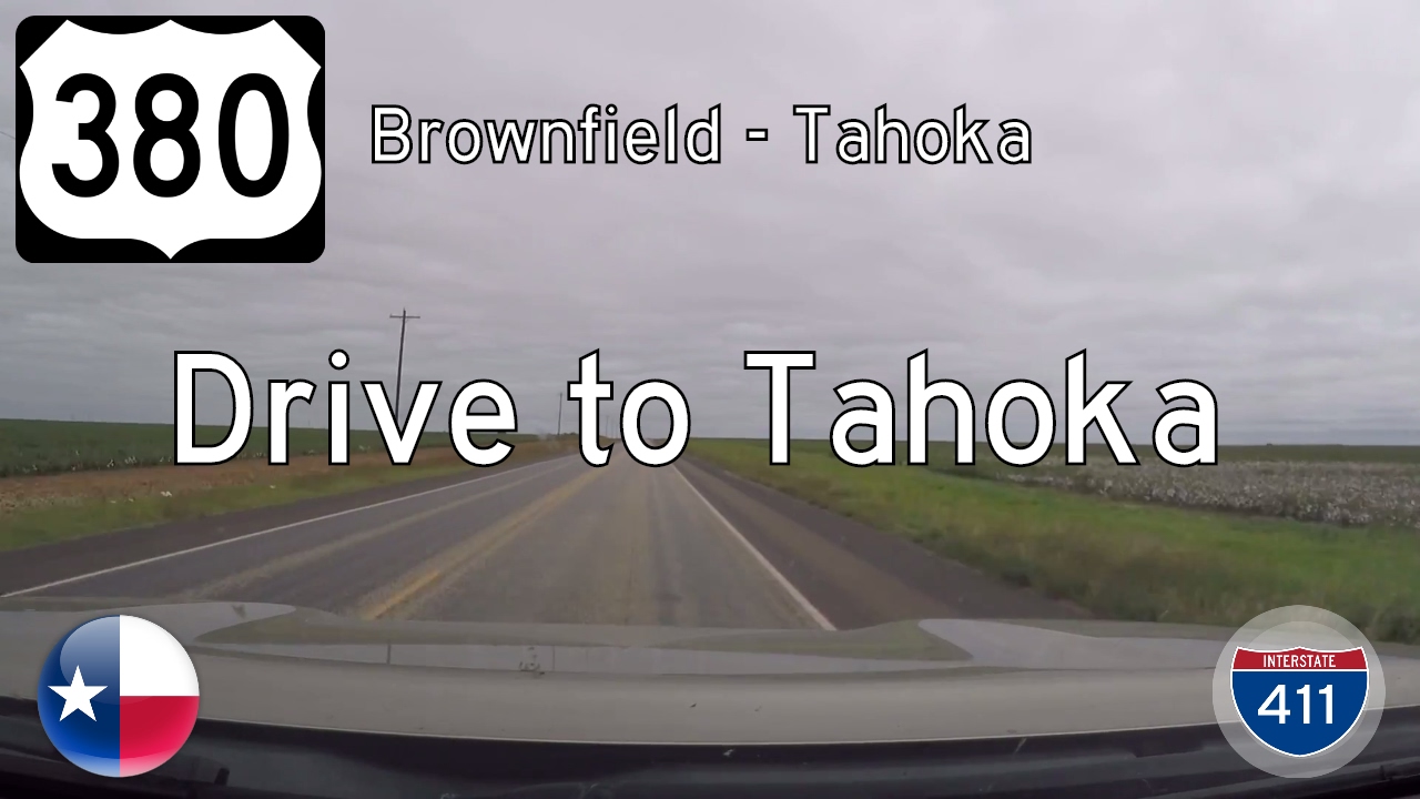 US Highway 380 - Brownfield - Tahoka - Texas | Drive America's Highways 🚙