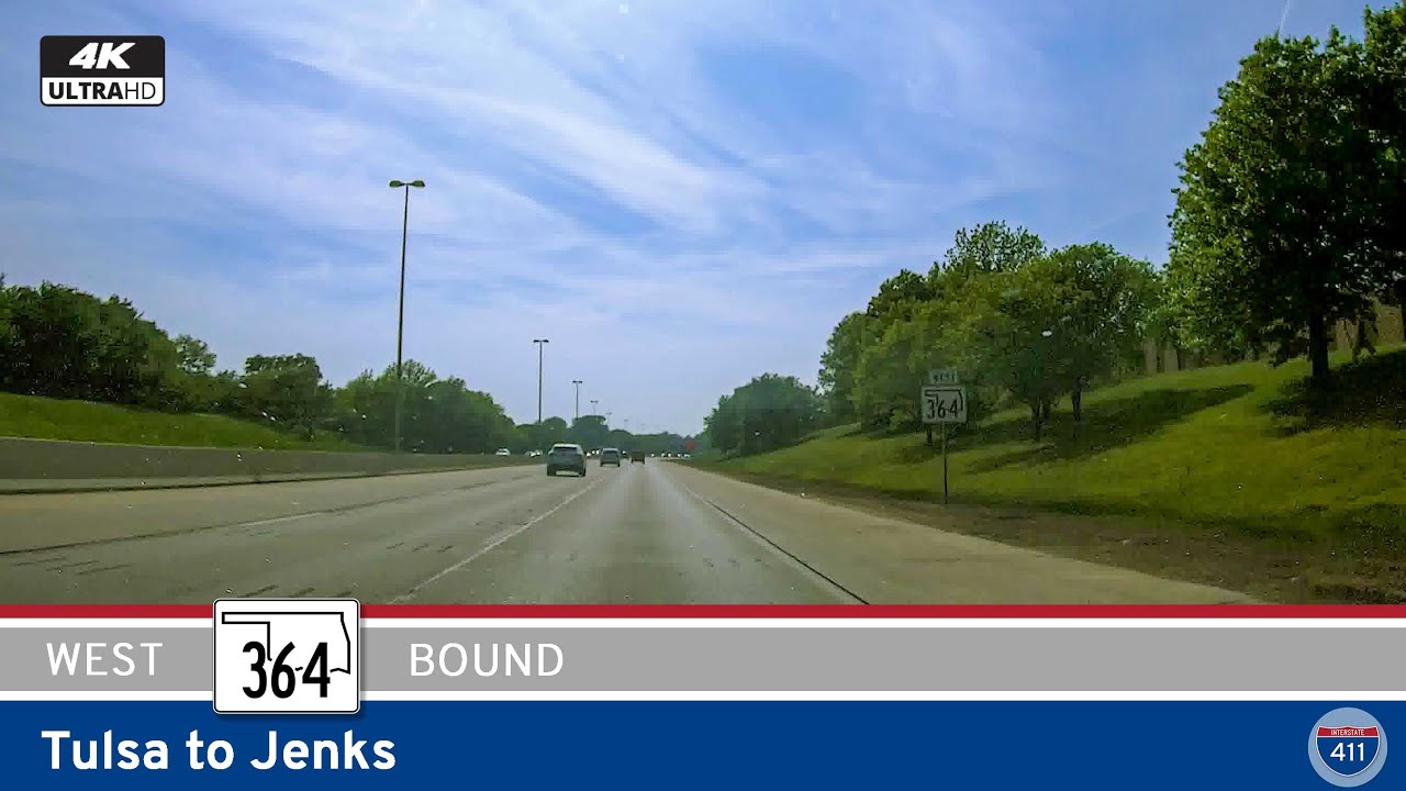 Oklahoma Highway 364: Tulsa to Jenks (Creek Turnpike) | Drive America
