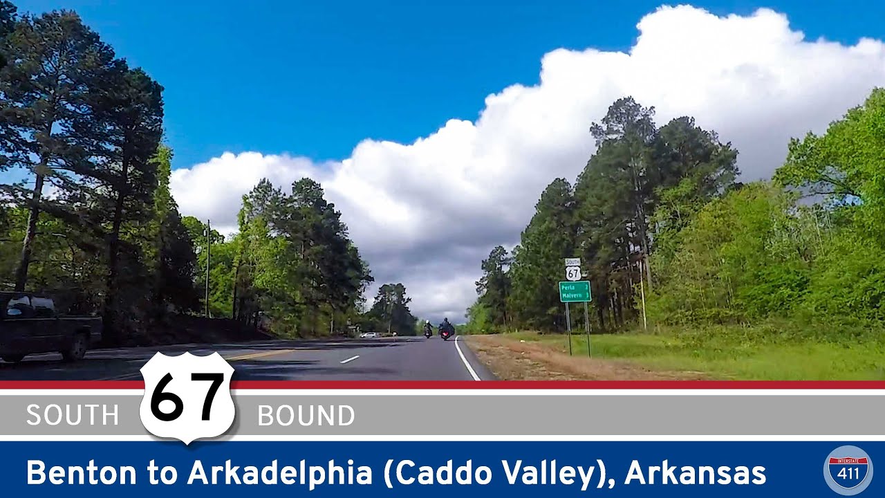 U.S. Highway 67: Benton to Arkadelphia (Caddo Valley) - Arkansas |  Drive America's Highways 🚙