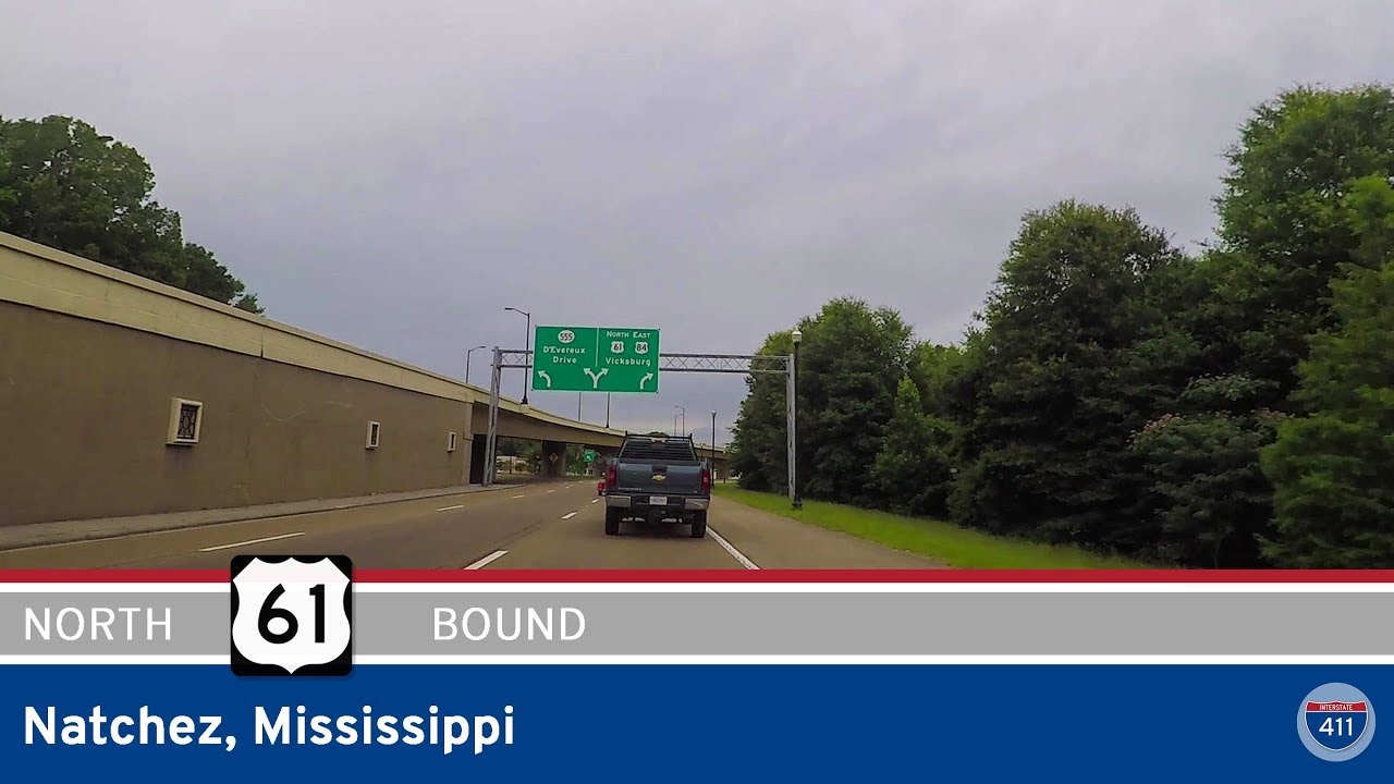 US Highway 61 - Natchez - Mississippi |  Drive America