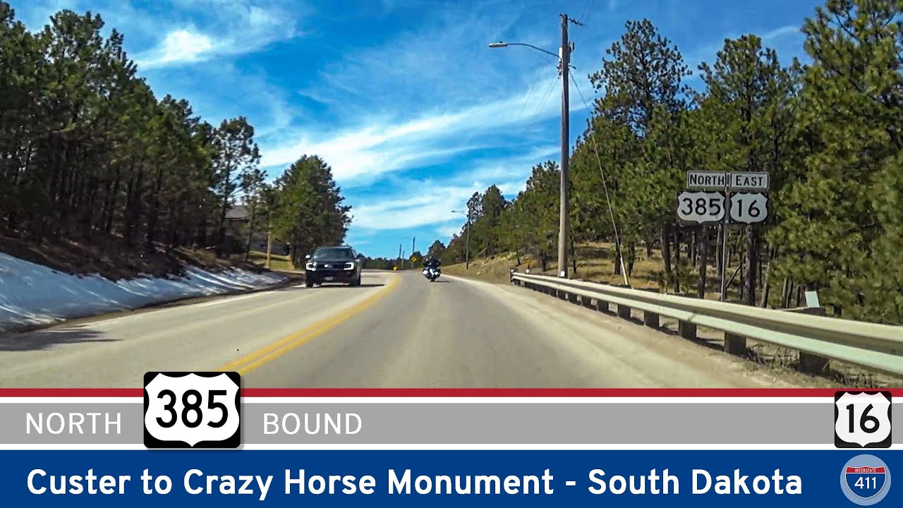 U.S. Highway 385: Custer to Crazy Horse - South Dakota |  Drive America