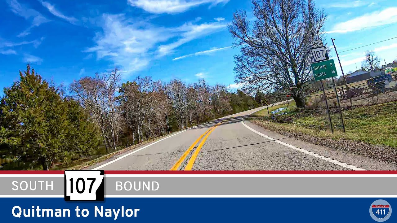 Arkansas Highway 107: Quitman to Naylor | Drive America