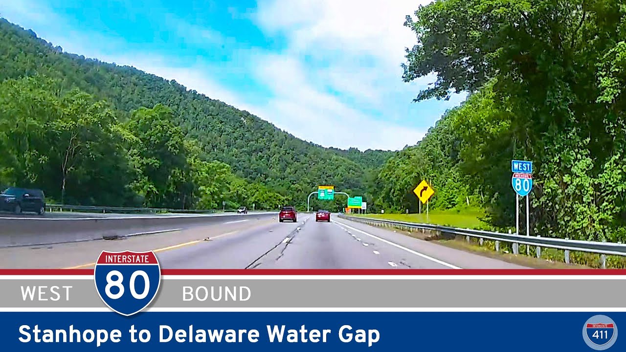 Interstate 80: Stanhope to Pennsylvania - New Jersey |  Drive America