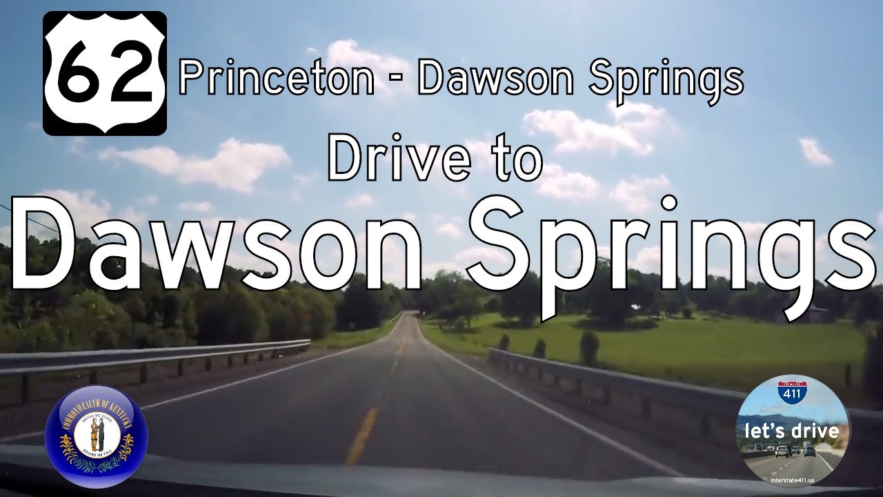 US Highway 62 - Princeton - Dawson Springs - Kentucky  |  Drive America's Highways 🚙