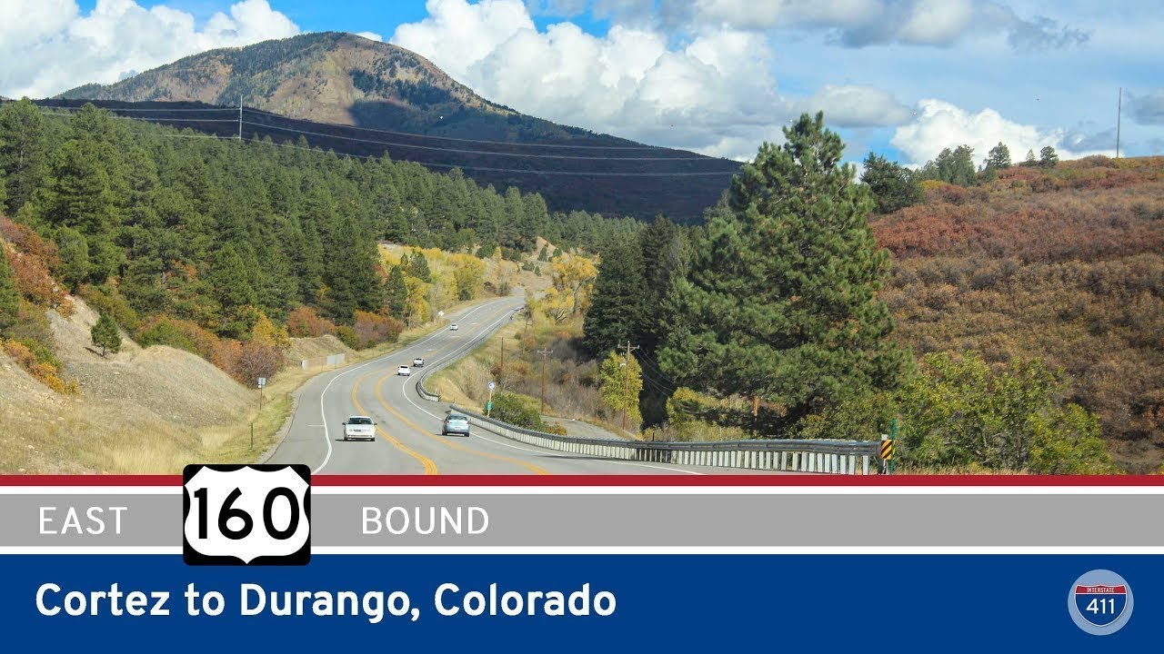 US Highway 160 - Cortez to Durango - Colorado |  Drive America's Highways 🚙