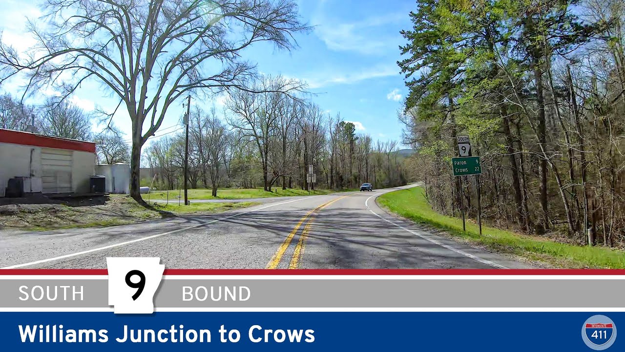 Arkansas Highway 9: Williams Junction to Crows | Drive America
