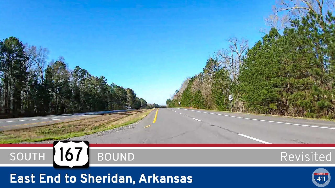 [Revisited] U.S. Route 167: East End to Sheridan - Arkansas | Drive America