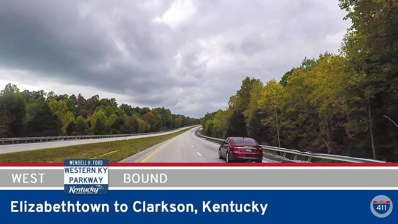 Western Kentucky Parkway - Elizabethtown to Clarkson - Kentucky |  Drive America