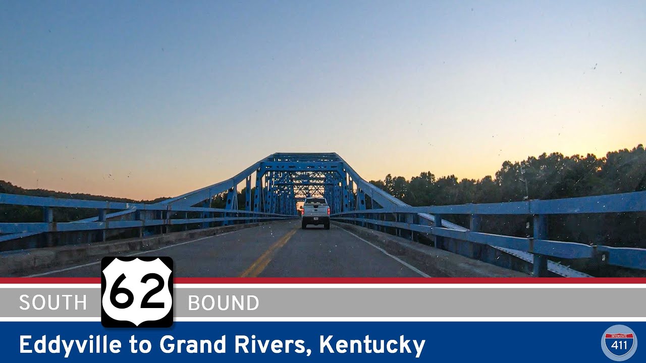 U.S. Highway 62: Eddyville to Grand Rivers - Kentucky | Drive America's Highways 🚙