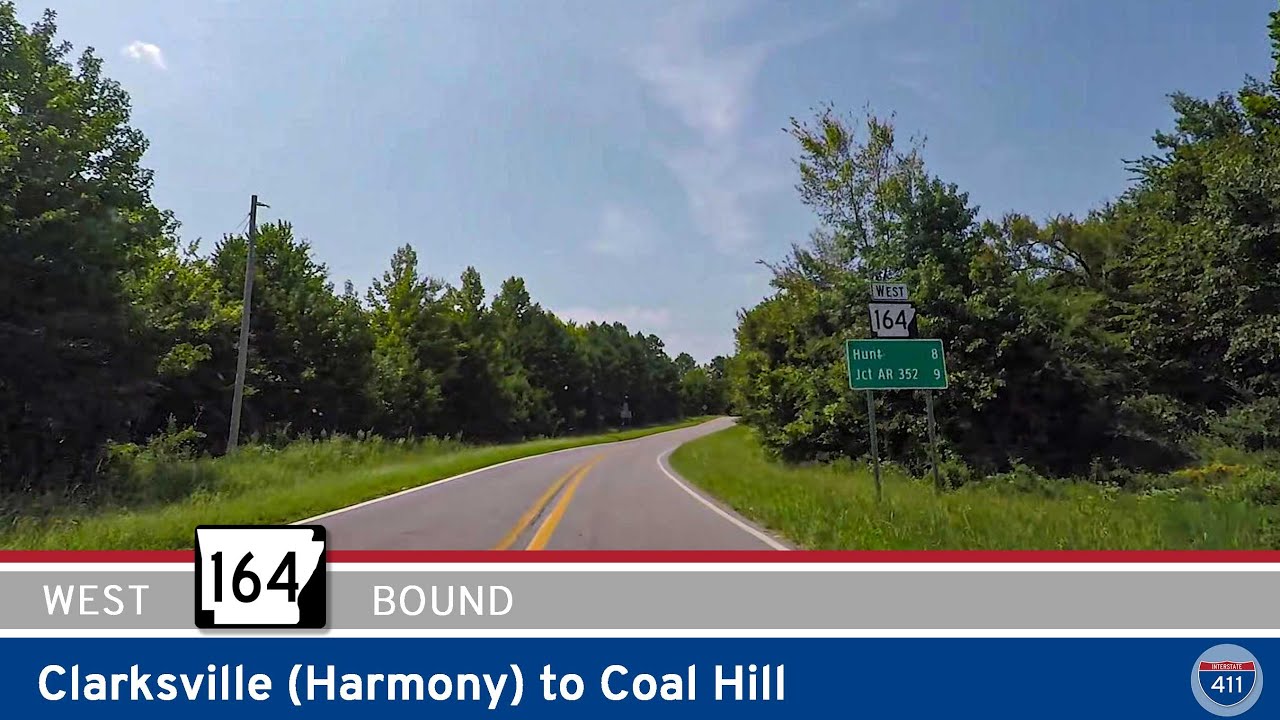 Arkansas Highway 164 - Clarksville to Coal Hill  |  Drive America's Highways 🚙