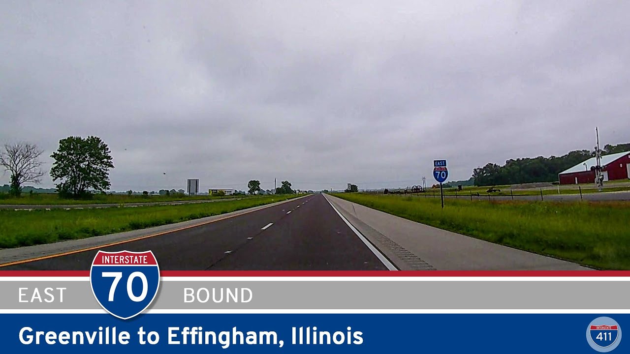 Interstate 70:  Greenville to Effingham - Illinois |  Drive America