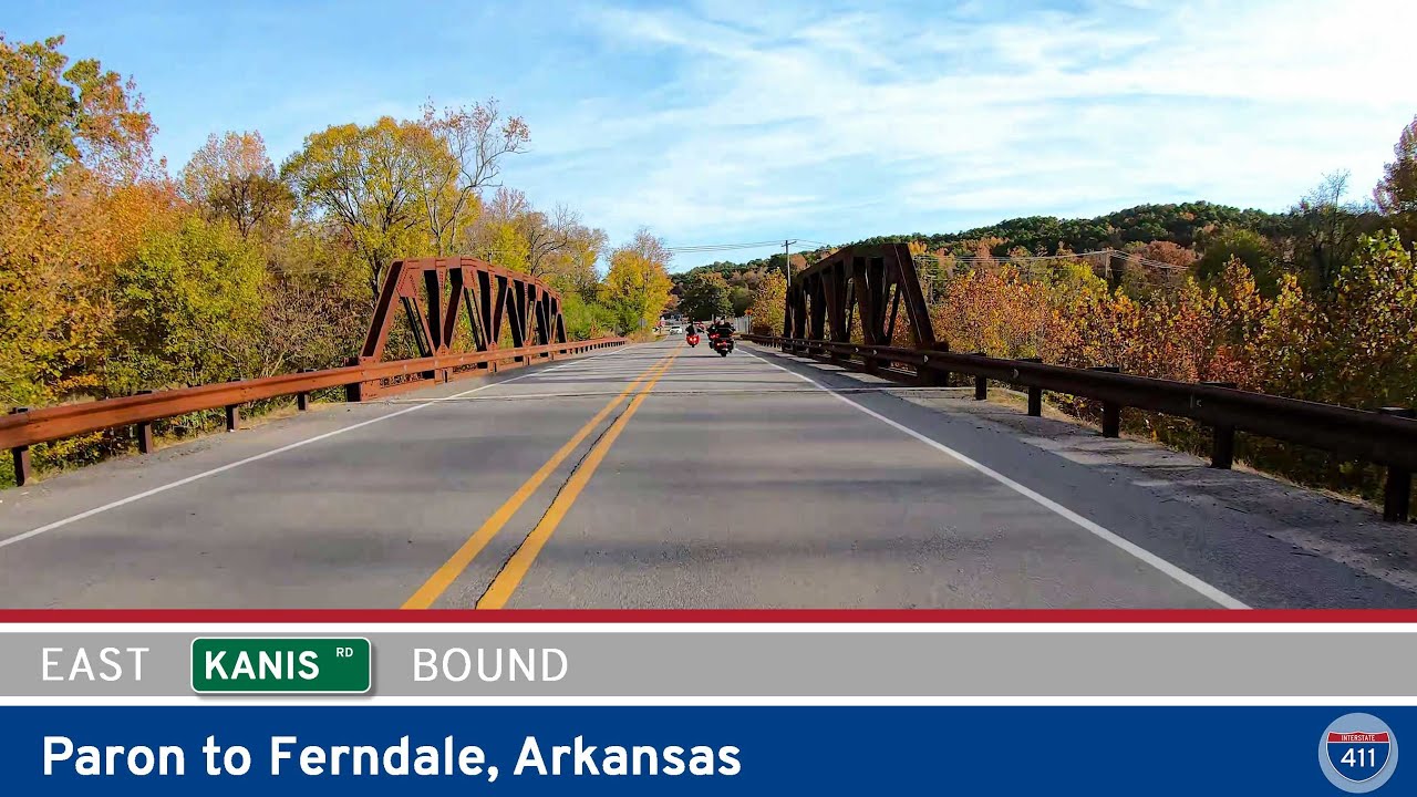 Kanis Rd: Paron to Ferndale - Arkansas  |  Drive America