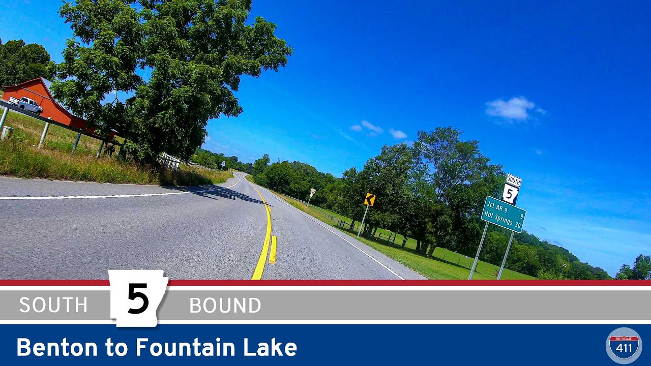 Arkansas Highway 5: Benton to Fountain Lake | Drive America