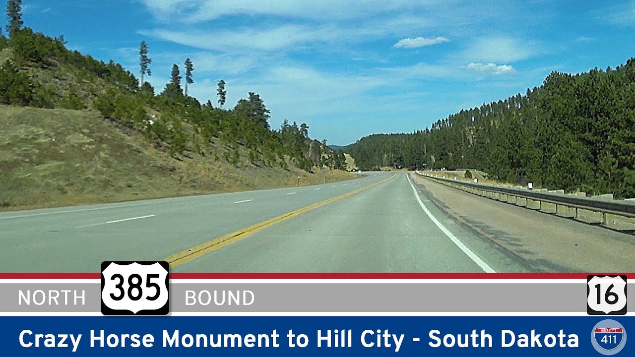 U.S. Highway 385: Crazy Horse to Hill City - South Dakota |  Drive America's Highways 🚙