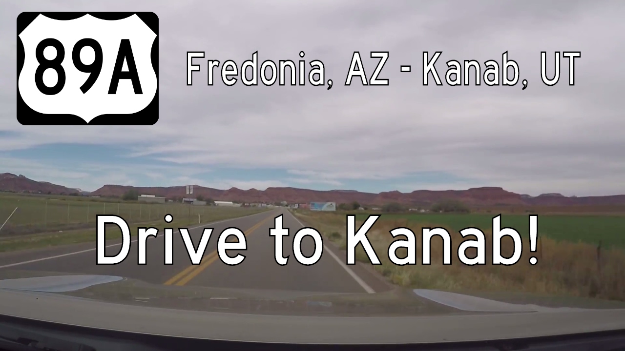 US Highway 89A - Fredonia AZ - Kanab UT | Drive America