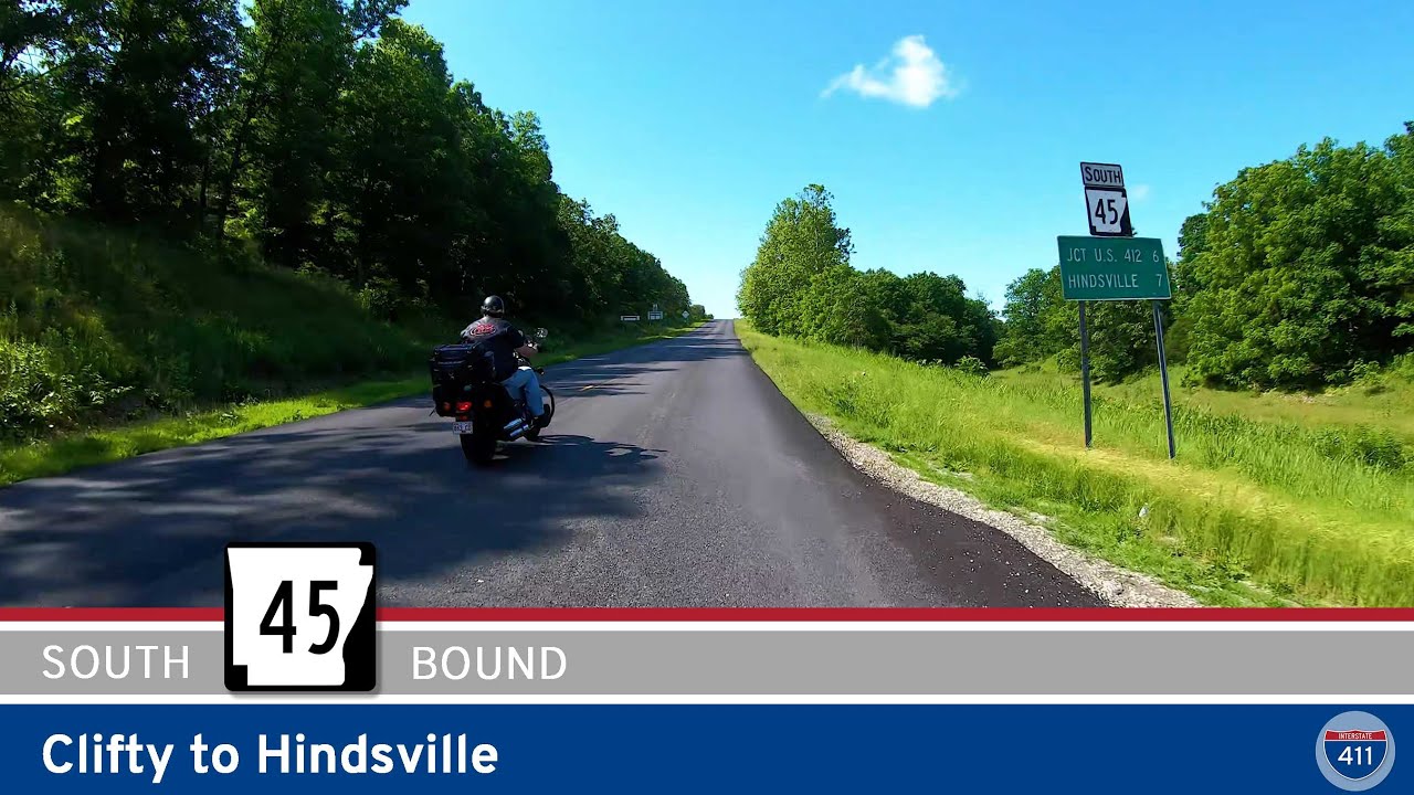 Arkansas Highway 45: Clifty to Hindsville  |  Drive America