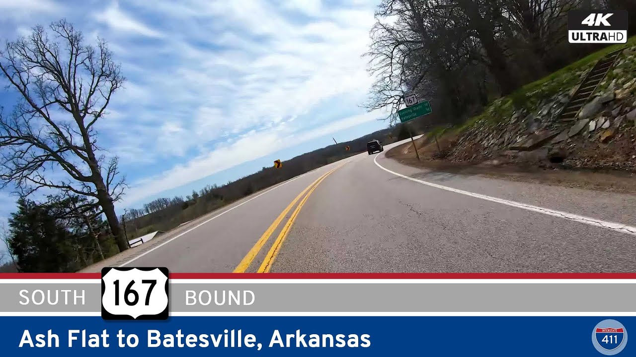 U.S. Route 167: Ash Flat to Batesville - Arkansas | Drive America