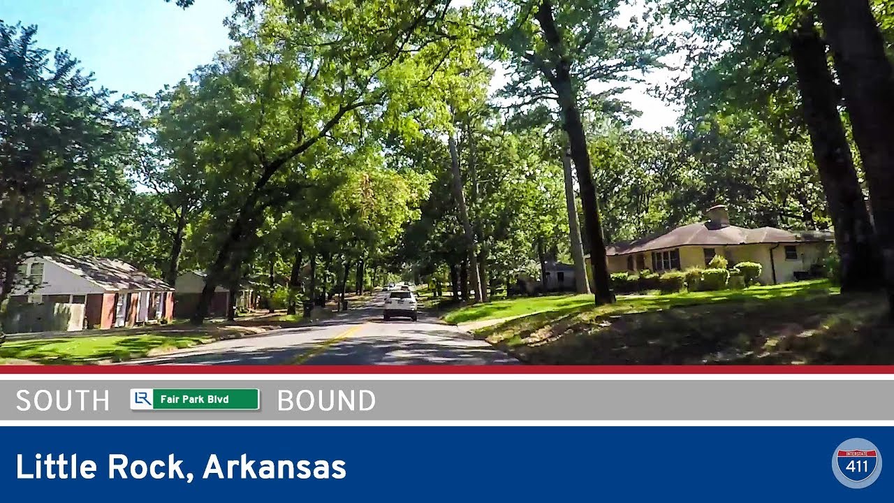 Fair Park Blvd in Little Rock - Arkansas  |  Drive America