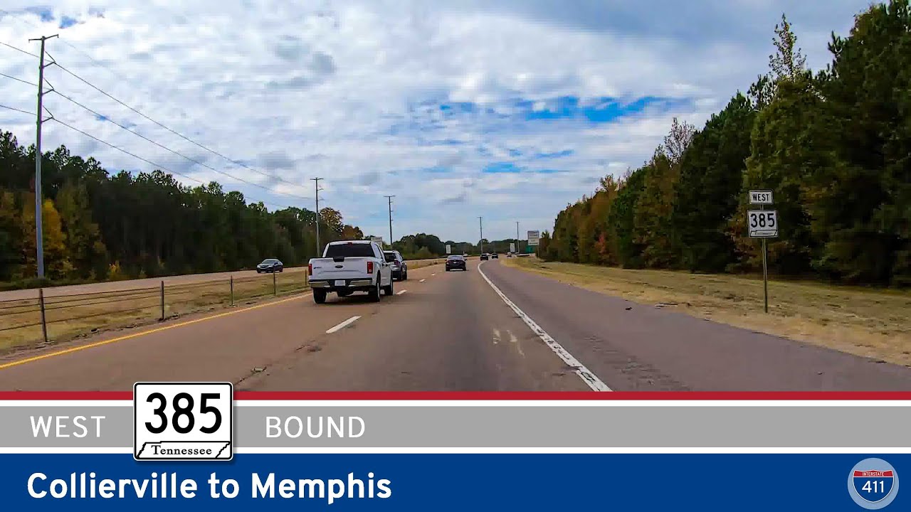 Tennessee Route 385: Collierville to Memphis |  Drive America's Highways 🚙
