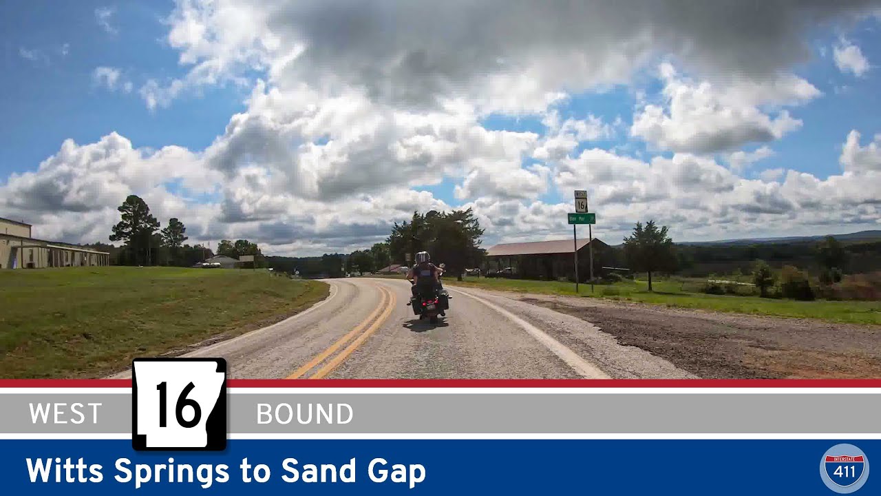 [Repost] Arkansas Highway 16: Witts Springs to Sand Gap | Drive America