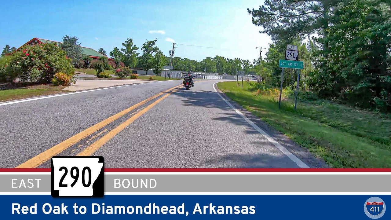 Arkansas Highway 290:  Red Oak to Diamondhead |  Drive America
