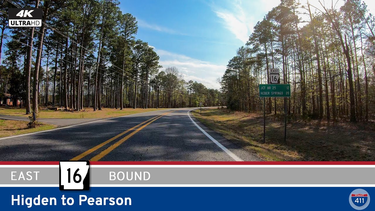 Arkansas Highway 16: Higden to Pearson | Drive America