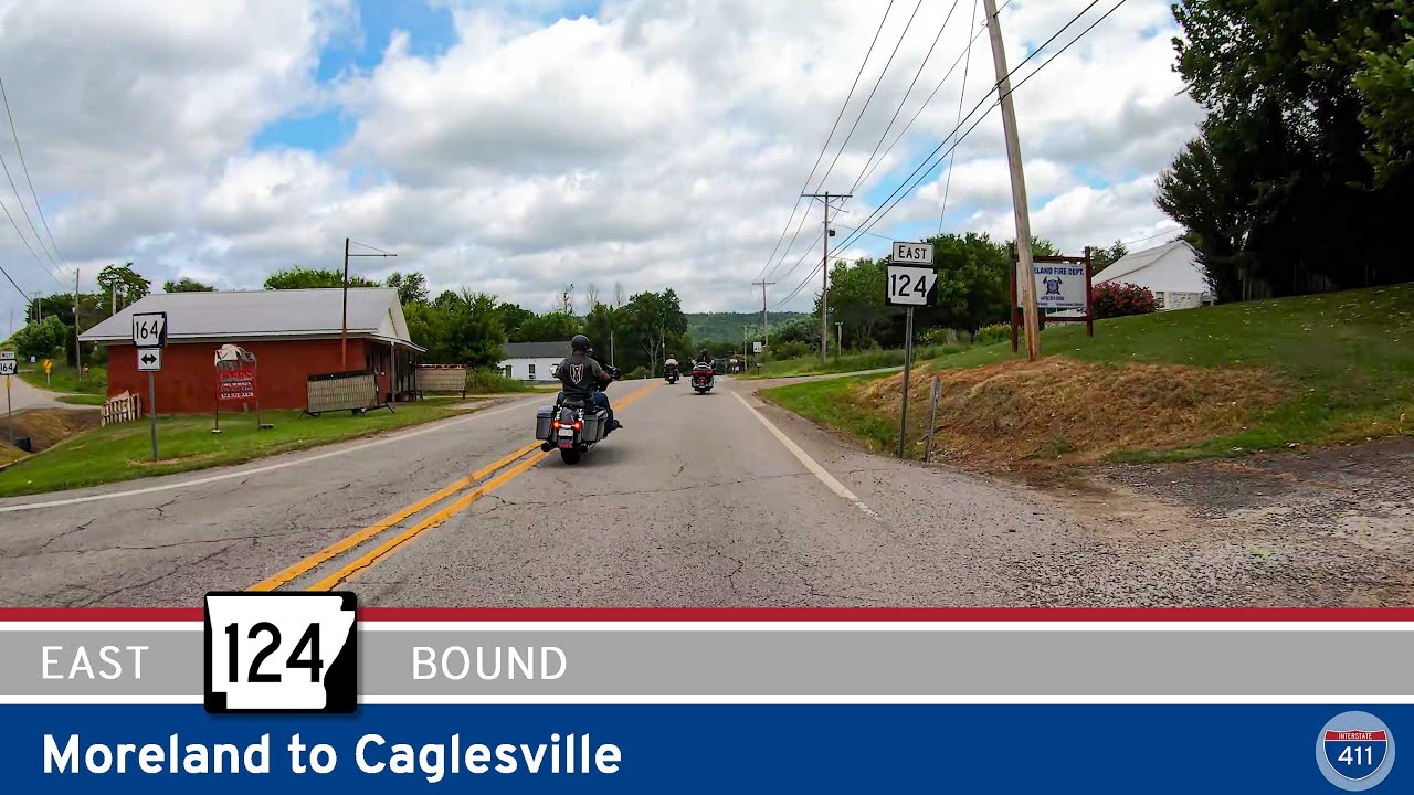 Arkansas Highway 124: Moreland to Caglesville  |  Drive America