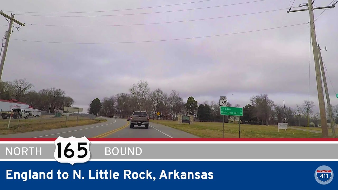 U.S. Highway 165 - England to North Little Rock - Arkansas |  Drive America's Highways 🚙