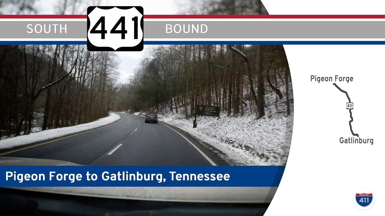 US Highway 441 South - Pigeon Forge to Gatlinburg, Tennessee |  Drive America's Highways 🚙