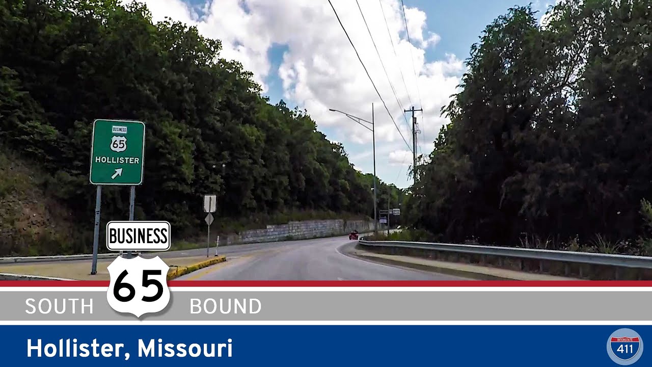 U.S. Highway 65 Business in Hollister - Missouri (Main Street) |  Drive America
