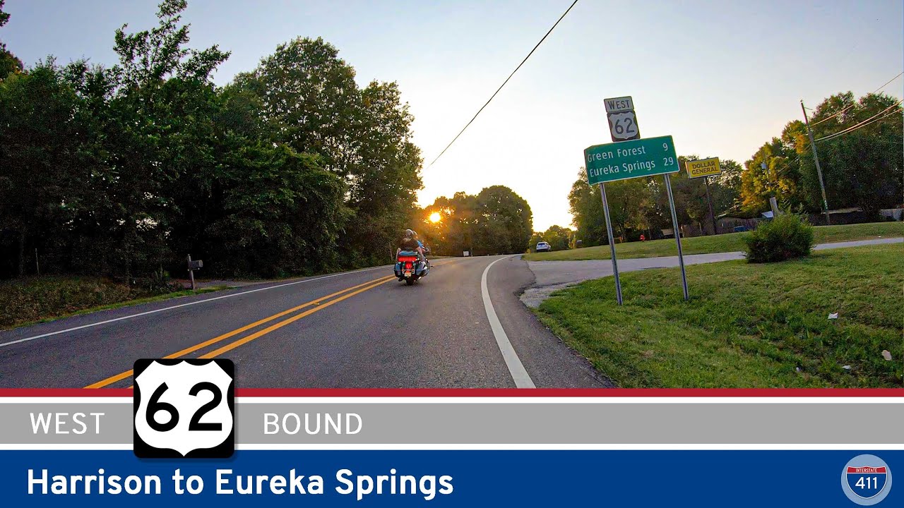 U.S. Highway 62: Harrison to Eureka Springs - Arkansas [Real Time] | Drive America